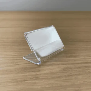 50 Displays Porta Preço Acrílico Expositor 5x3  Etiqueta